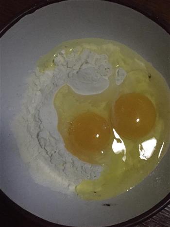 孕妈食谱 鸡蛋软饼的做法步骤1