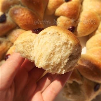 蔓越莓椰蓉土豆全麦爱心面包的做法图解12