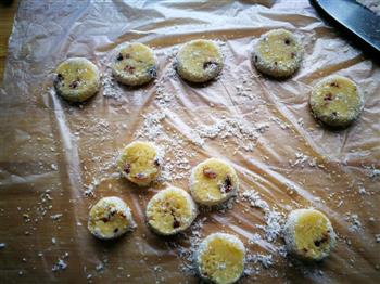 蔓越莓椰蓉饼干的做法步骤11