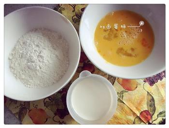 奶油玉米南瓜汤&培根蛋卷的做法图解1