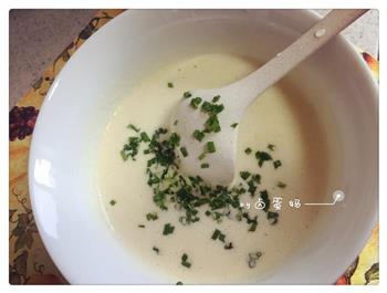 奶油玉米南瓜汤&培根蛋卷的做法图解2