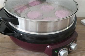 爱心紫薯发糕的做法步骤10