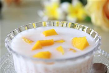 芒果椰汁西米露-一晴方觉夏深的做法步骤11