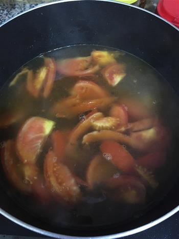 番茄蛋汤的做法图解2