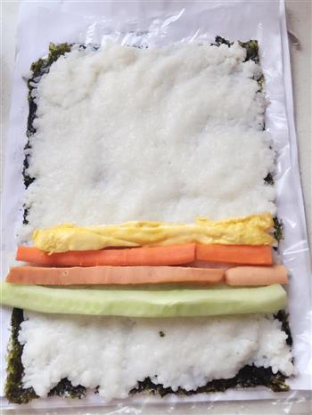 寿司紫菜包饭的做法图解7
