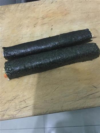 肉松紫菜包饭的做法图解4