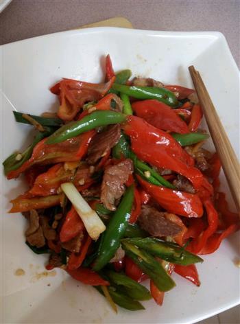 辣椒炒肉的做法步骤9