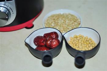 荞麦红枣豆浆的做法步骤1