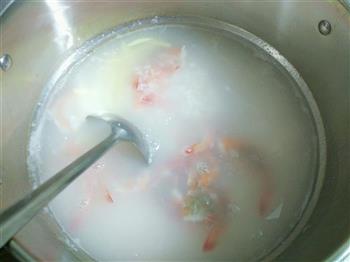 蛤蜊明虾粥的做法步骤5