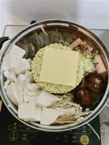 韩国泡菜火锅的做法步骤6