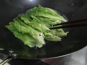 蒜香生菜的做法图解6