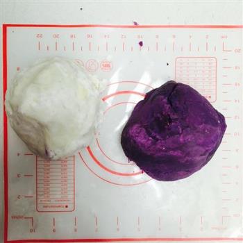 简易版紫薯山药糕的做法图解3