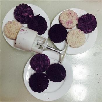 简易版紫薯山药糕的做法步骤4