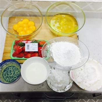 白豆沙裱花蛋糕的做法步骤1