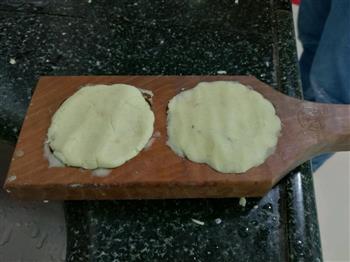 豆沙番薯饼的做法步骤4