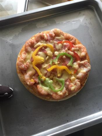 海鲜披萨的做法图解8