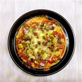 美味五彩芝士披萨  Cheese Pizza的做法步骤9