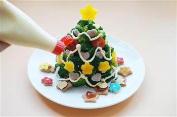 丘比果酱&沙拉酱-圣诞树沙拉的做法图解9