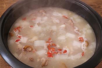暖身羊排萝卜汤的做法步骤8