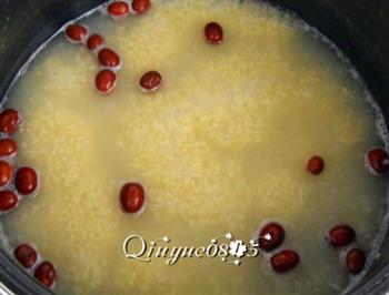 养生红枣小米粥的做法步骤6