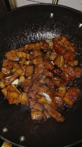 香菇红烧肉的做法步骤3