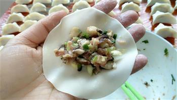 香菇猪肉饺子的做法步骤3