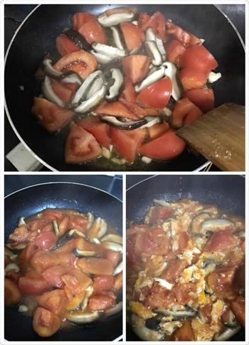 西红柿鸡蛋打卤面的做法步骤3