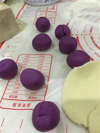 奶香紫薯馒头的做法步骤1
