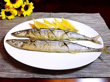 日式盐烤秋刀鱼的做法步骤7
