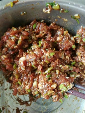 猪肉茴香水饺的做法步骤2