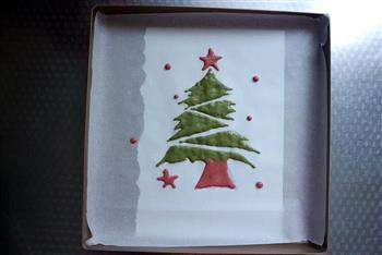 圣诞树蛋糕卷的做法步骤13