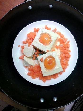 豆腐鸡蛋的做法图解2