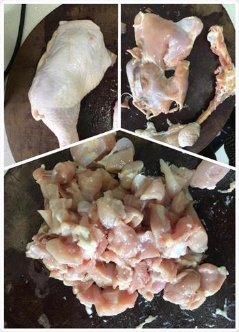 鸡肉土豆咖喱乌冬面的做法步骤1