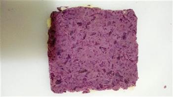 香蕉紫薯糕的做法步骤7