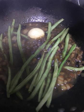 卤肉饭-红烧肉豆角的做法步骤10