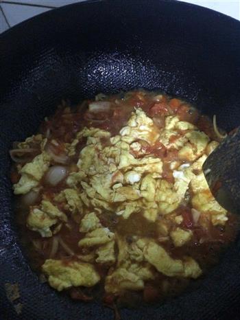 西红柿鸡蛋炒面的做法步骤6