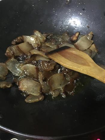 蒜苔炒腊肉的做法步骤5