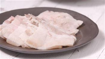 酸菜汆白肉，酸爽解腻东北名菜的做法图解6