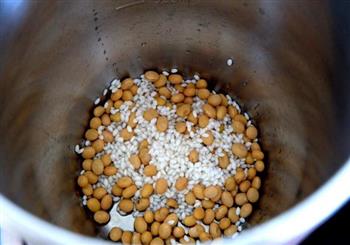 红枣核桃山药米香豆浆的做法步骤2