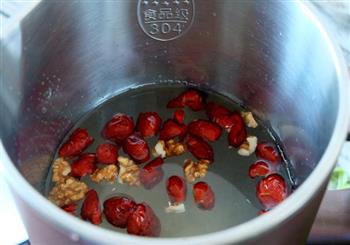 红枣核桃山药米香豆浆的做法步骤4