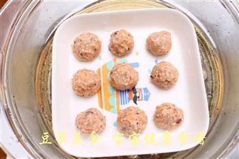 香菇胡萝卜鸡肉丸子  宝宝健康食谱的做法步骤8