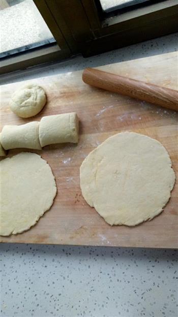 玉米白面烫面饼的做法图解7