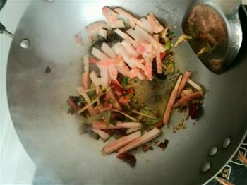 尖椒炒肉的做法步骤6