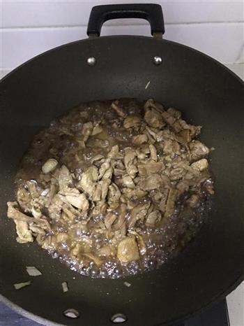 豆芽炒肉的做法步骤4
