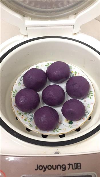椰蓉紫薯糯米糍的做法图解6