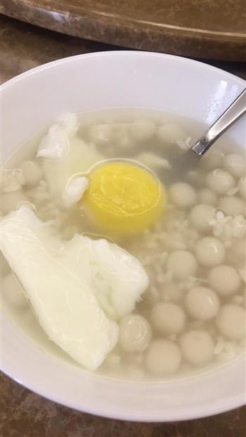 醪糟汤圆蛋的做法步骤7