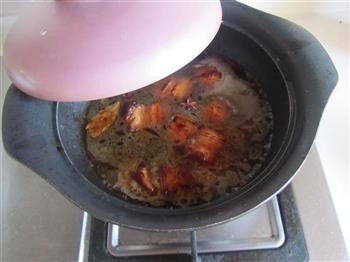 胡萝卜烧肉的做法步骤7