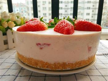 草莓慕斯蛋糕的做法步骤13