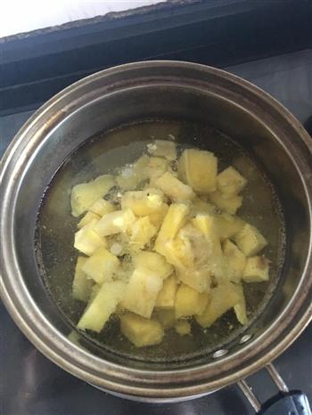 椰汁番薯糖水的做法步骤2