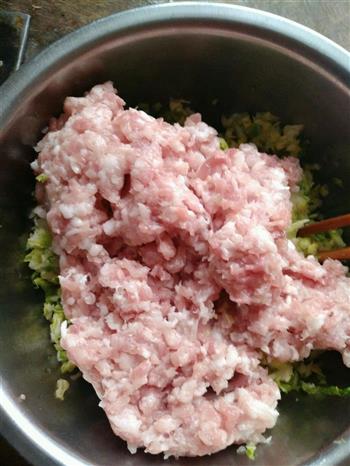 猪肉白菜馅饺子的做法步骤3